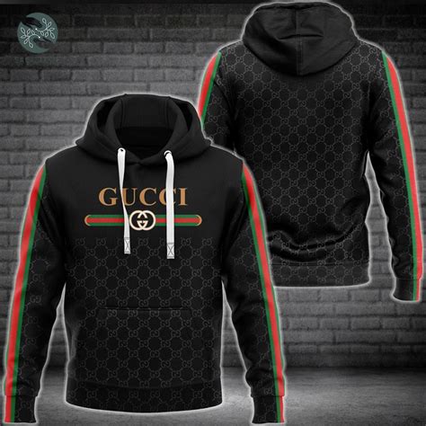 gucci stripe hoodie fake|genuine gucci hoodie.